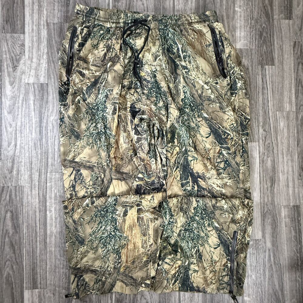 CORETEC Camo Hunting Pants XXL Zip Pockets Lightweight Water Resistant Outdoor